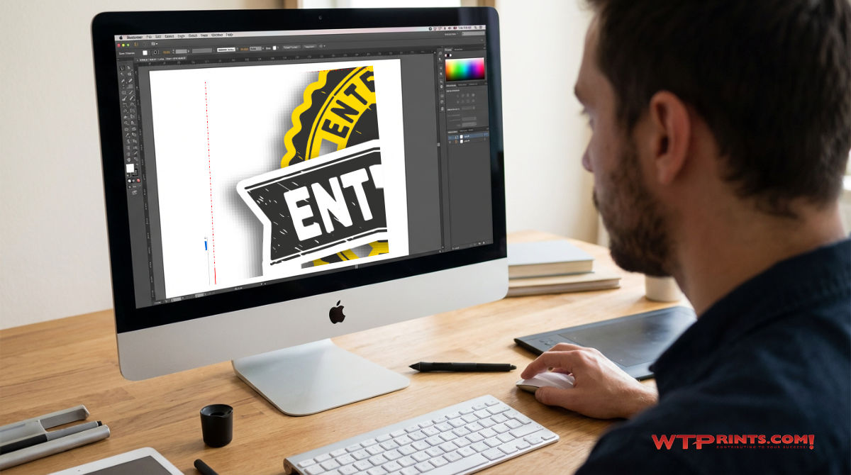 drop shadow effect in Illustrator